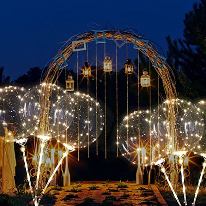 Reusable LED Bobo Balloons for Weddings, Birthdays, Baby Showers & Special Events