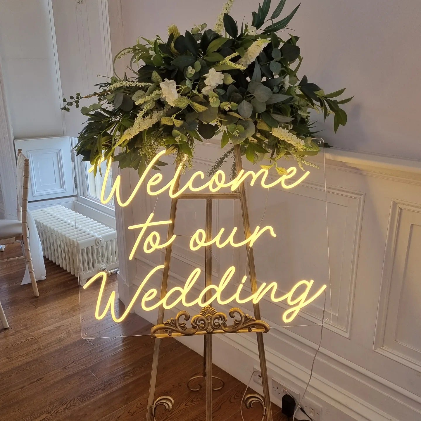 Welcome to Our Wedding Custom Neon Signs for Your Big Day