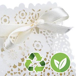 50PCS Mini Lvory White Paper Laser Cut Gift Candy Box Wedding European Hollow Small Gift Boxes for Wedding Bridal Shower Baby Birthday Party Anniverary - Lasercutwraps Shop