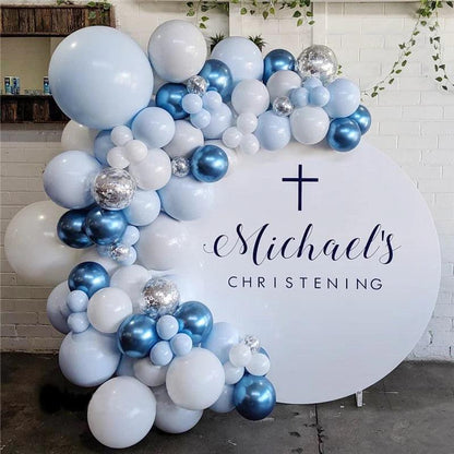 104PCS Baby Shower Decorations for Boy Party Decoration and Balloon Arch - Lasercutwraps Shop