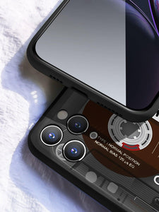 Cassette Tape Pattern Case Compatible With iPhone - Lasercutwraps Shop