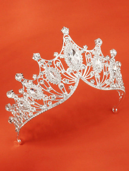 Rhinestone Crown Hair Accessory - Lasercutwraps Shop