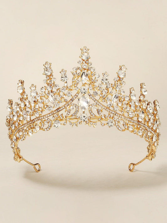 Rhinestone Crown Design Headband - Lasercutwraps Shop