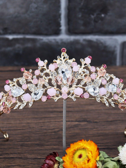 Rhinestone Crown Design Headband - Lasercutwraps Shop