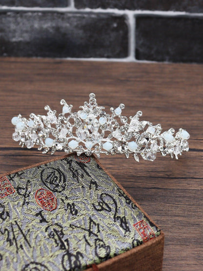 Rhinestone Crown Design Headband - Lasercutwraps Shop