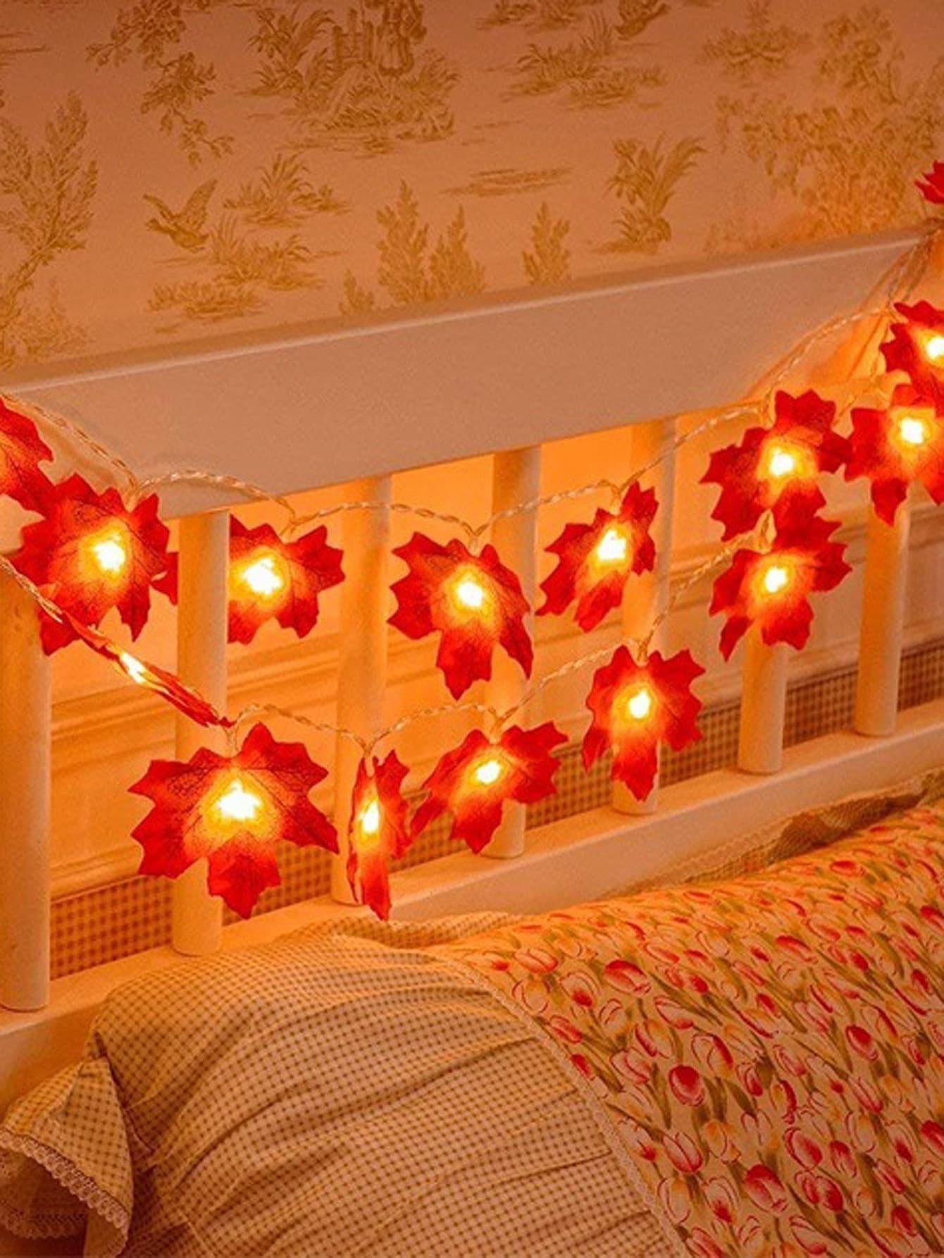 10 LED 2M Maple Leaf String Light - Lasercutwraps Shop