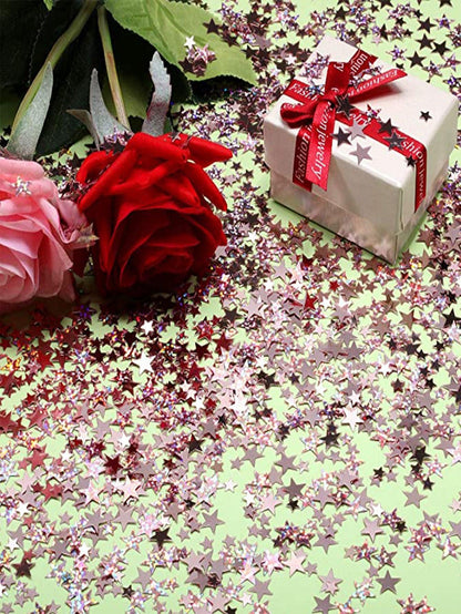 1pack Star Shaped Decorative Confetti - Lasercutwraps Shop