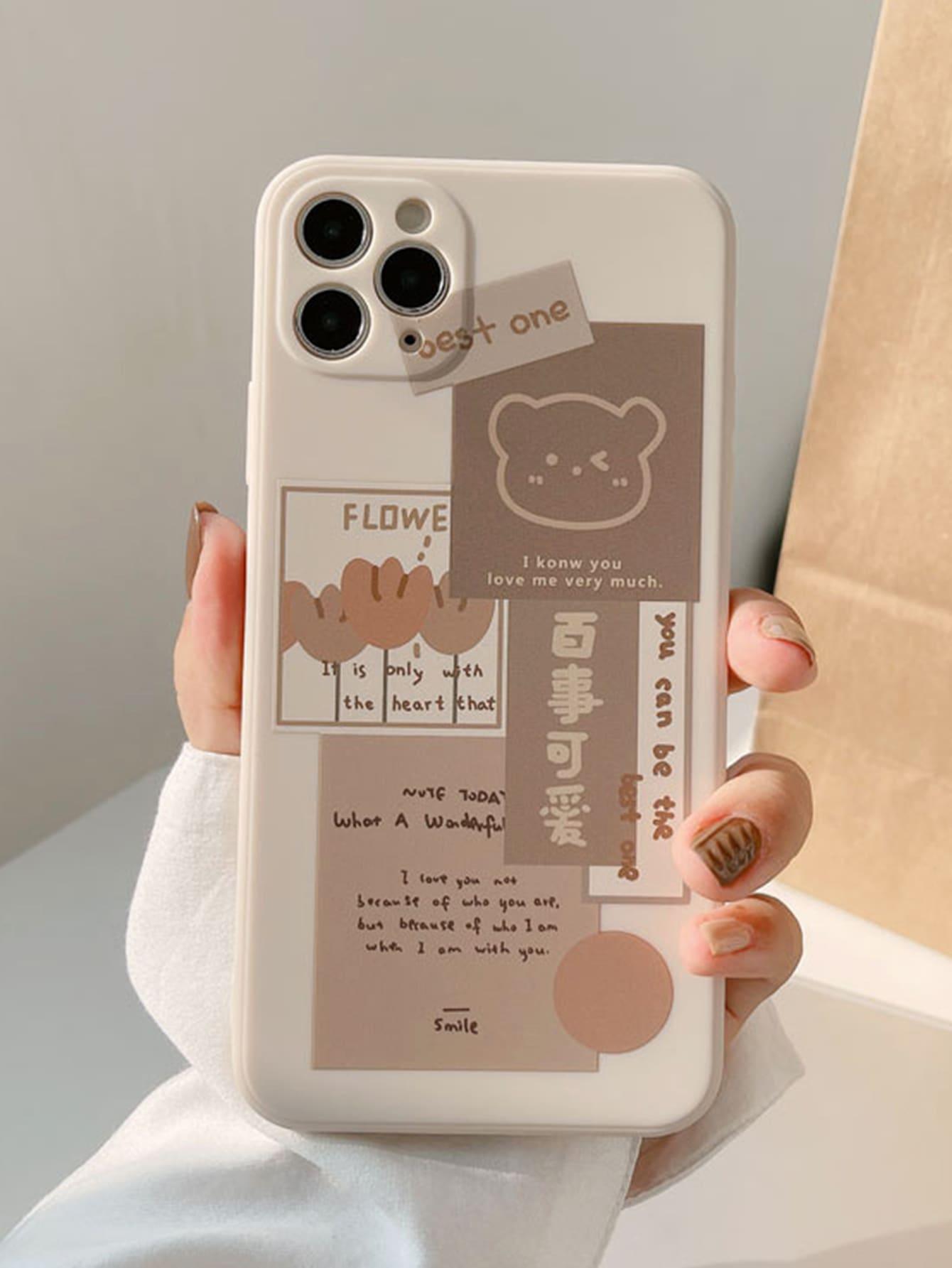 Letter Graphic Phone Case - Lasercutwraps Shop