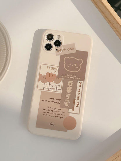 Letter Graphic Phone Case - Lasercutwraps Shop