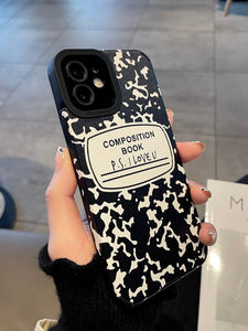 Letter Graphic Phone Case - Lasercutwraps Shop