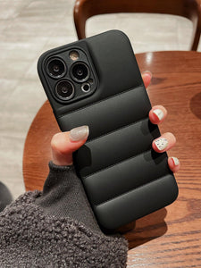 Black Puffer Phone Case - Lasercutwraps Shop