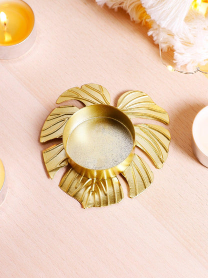 1pc Leaf Design Candle Holder - Lasercutwraps Shop