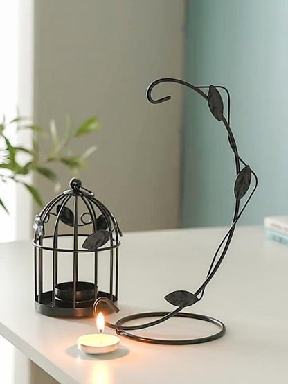 1pc Birdcage Shaped Candle Holder - Lasercutwraps Shop