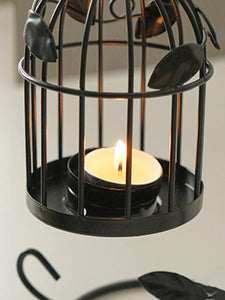 1pc Birdcage Shaped Candle Holder - Lasercutwraps Shop