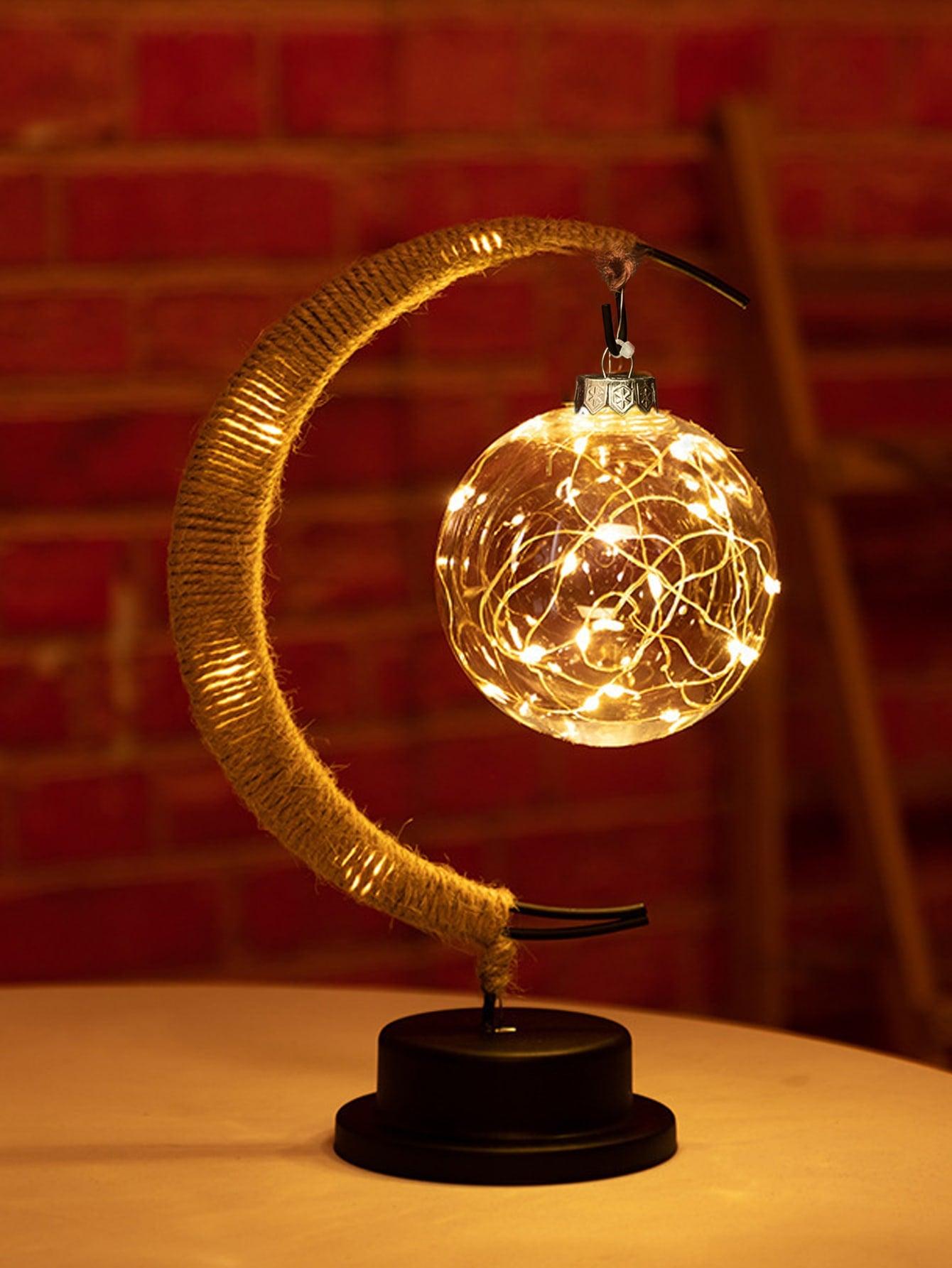 Moon Design Table Lamp - Lasercutwraps Shop