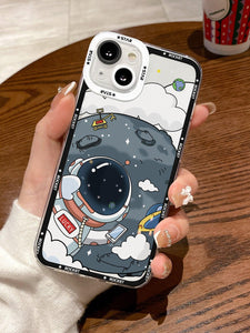 Astronaut Pattern Phone Case - Lasercutwraps Shop