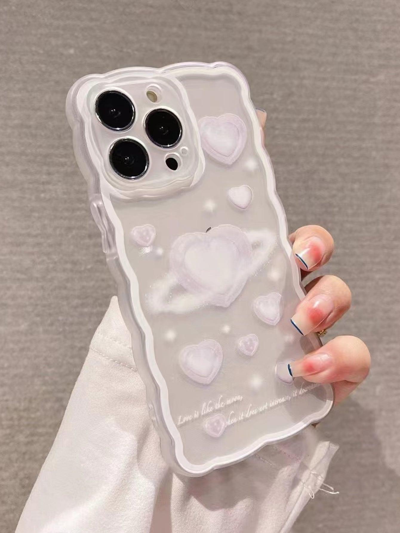 Heart Pattern Phone Case - Lasercutwraps Shop