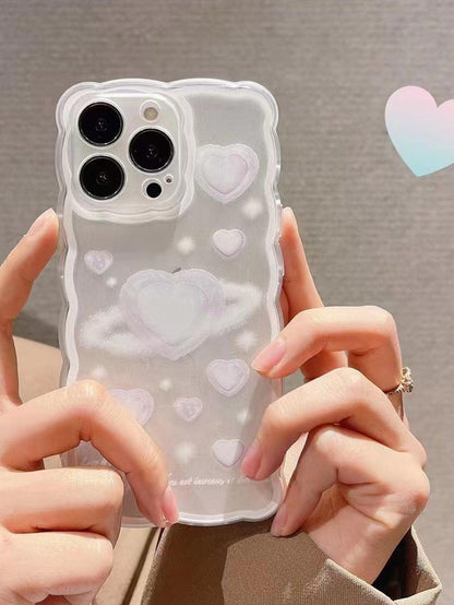 Heart Pattern Phone Case - Lasercutwraps Shop