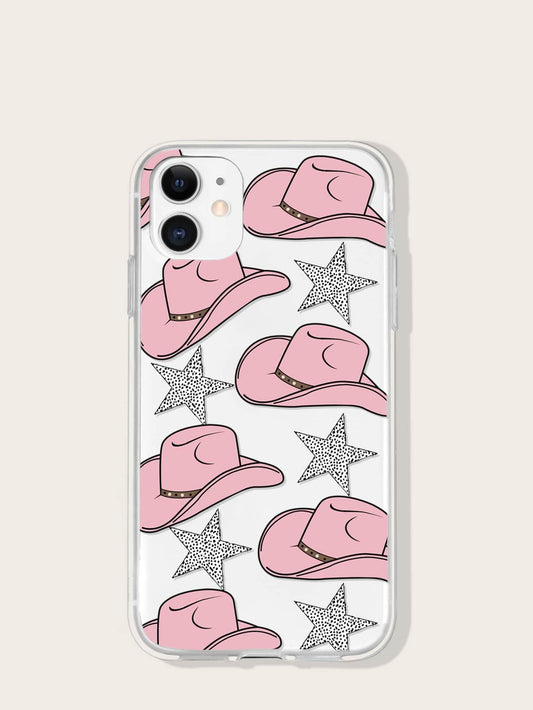 Cowboy Hat Phone Case Soft Case - Lasercutwraps Shop