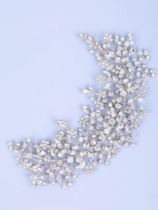Rhinestone Decor Bridal Headwear - Lasercutwraps Shop