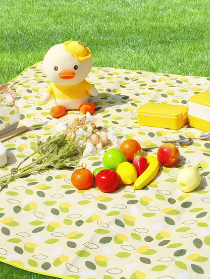 Leaf Print Outdoor Waterproof Picnic Mat - Lasercutwraps Shop