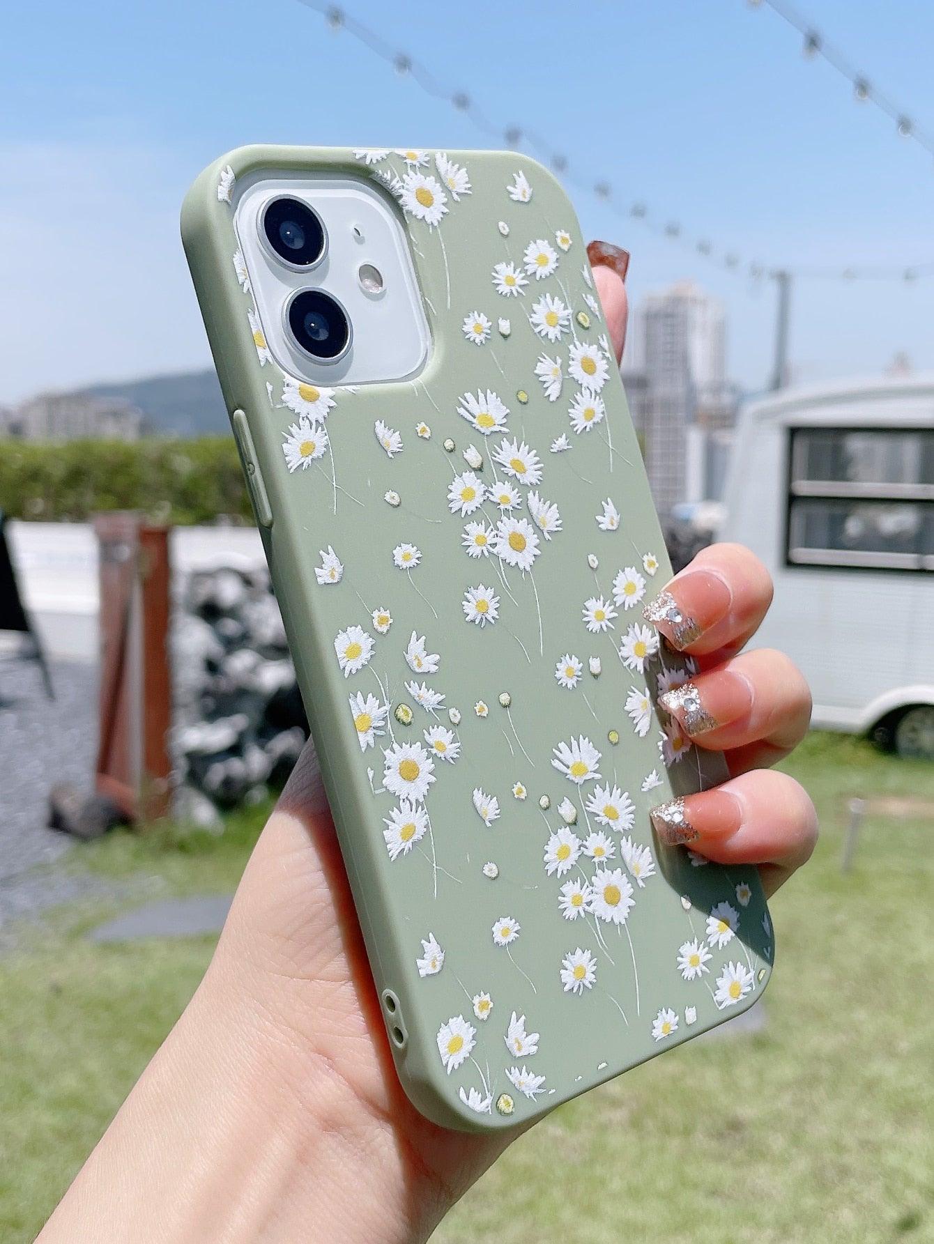 Floral Pattern Phone Case - Lasercutwraps Shop
