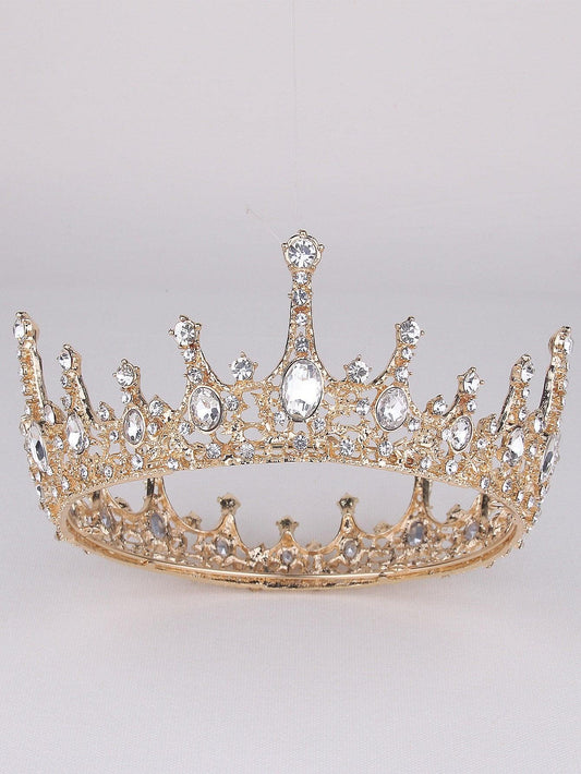 Rhinestone Crown Hair Hair Accessory - Lasercutwraps Shop