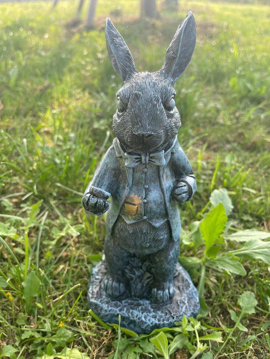 1pc Rabbit Shaped Decorative Statue - Lasercutwraps Shop