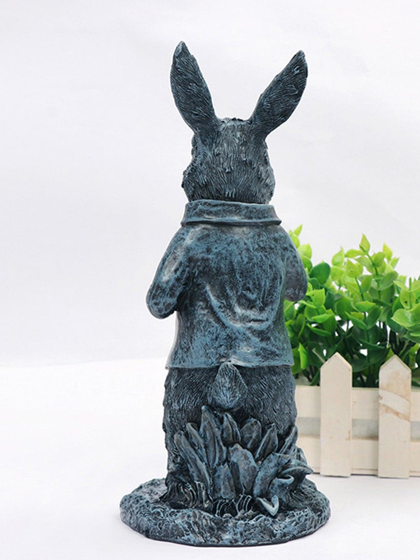 1pc Rabbit Shaped Decorative Statue - Lasercutwraps Shop