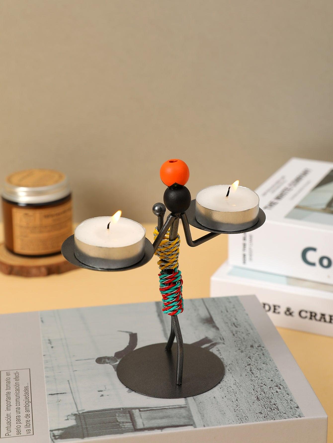 1pc Iron Candle Holder - Lasercutwraps Shop