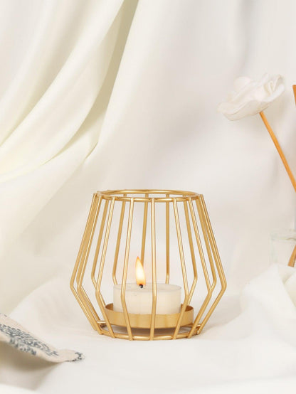 1pc Geometric Shaped Hollow Out Candle Holder - Lasercutwraps Shop