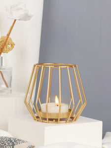 1pc Geometric Shaped Hollow Out Candle Holder - Lasercutwraps Shop