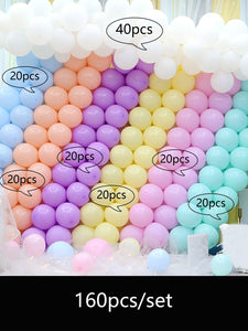 160pcs Mixed Color Balloon - Lasercutwraps Shop