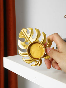 1pc Leaf Design Candle Holder - Lasercutwraps Shop