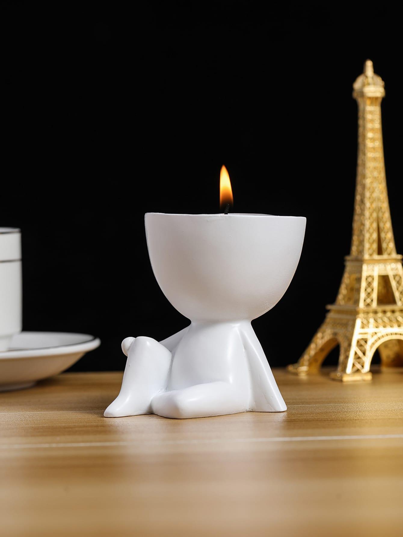 1pc Figure Design Candle Holder - Lasercutwraps Shop