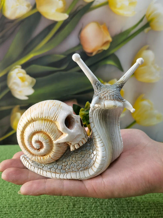 1pc Skull Decor Snail Design Garden Decoration - Lasercutwraps Shop