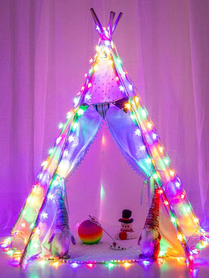 20pcs Star Shaped String Light - Lasercutwraps Shop