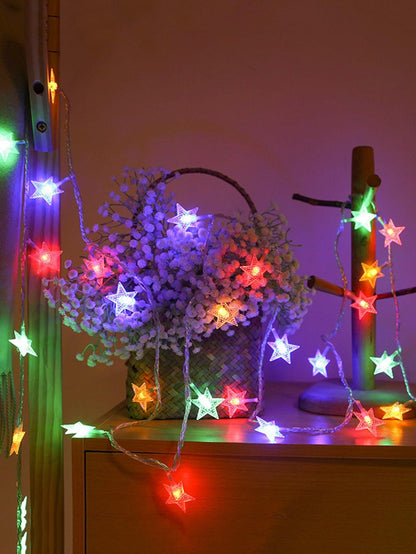 20pcs Star Shaped String Light - Lasercutwraps Shop