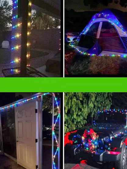 5m Waterproof String Lights With 8 Modes With 50pcs Bulb - Lasercutwraps Shop