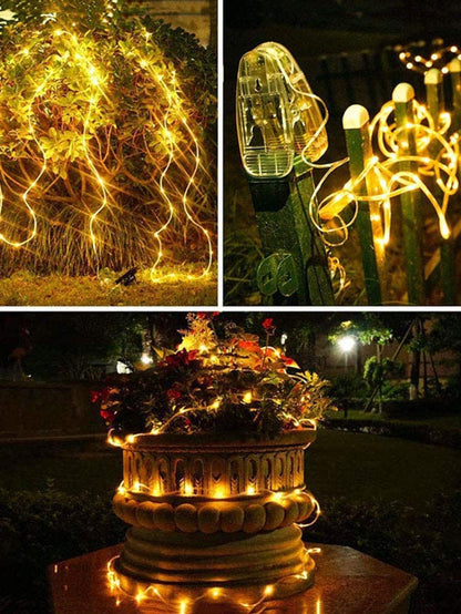 5m Waterproof String Lights With 8 Modes With 50pcs Bulb - Lasercutwraps Shop