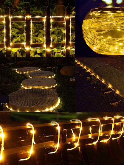 5m Waterproof String Lights With 8 Modes With 50pcs Bulb - Lasercutwraps Shop