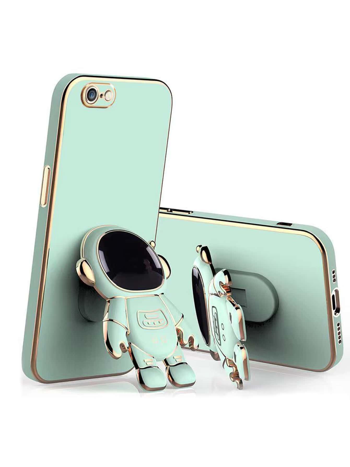 Astronaut Design Stand-Out Grip Phone Case - Lasercutwraps Shop