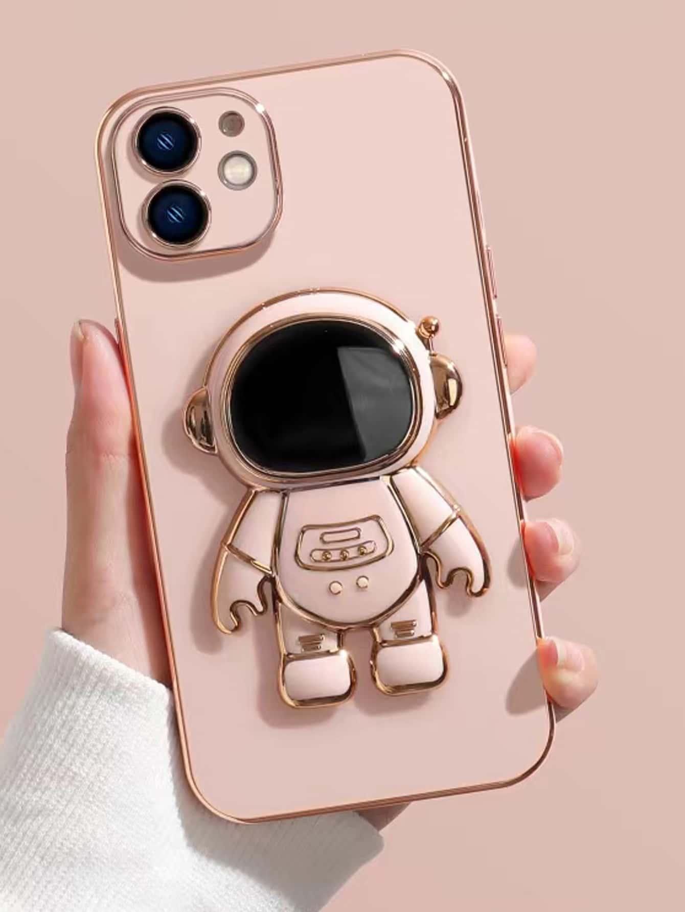 Astronaut Design Stand-Out Grip Phone Case - Lasercutwraps Shop