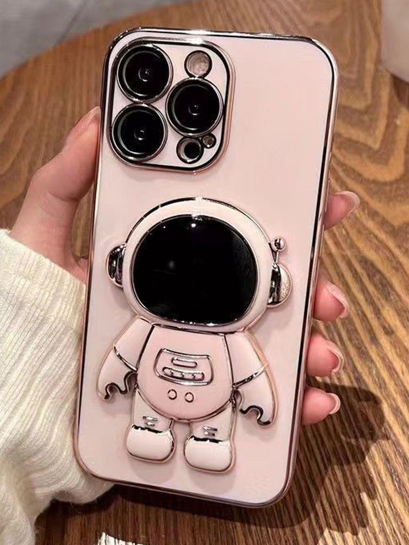 Astronaut Design Stand-Out Grip Phone Case - Lasercutwraps Shop