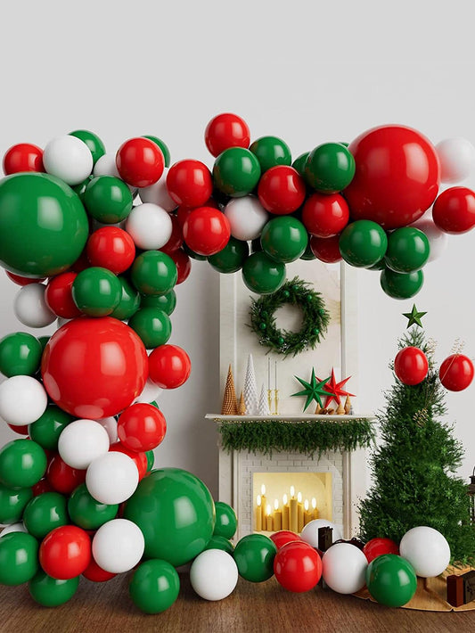 127pcs Christmas Party Decorative Balloon Arch Kit - Lasercutwraps Shop