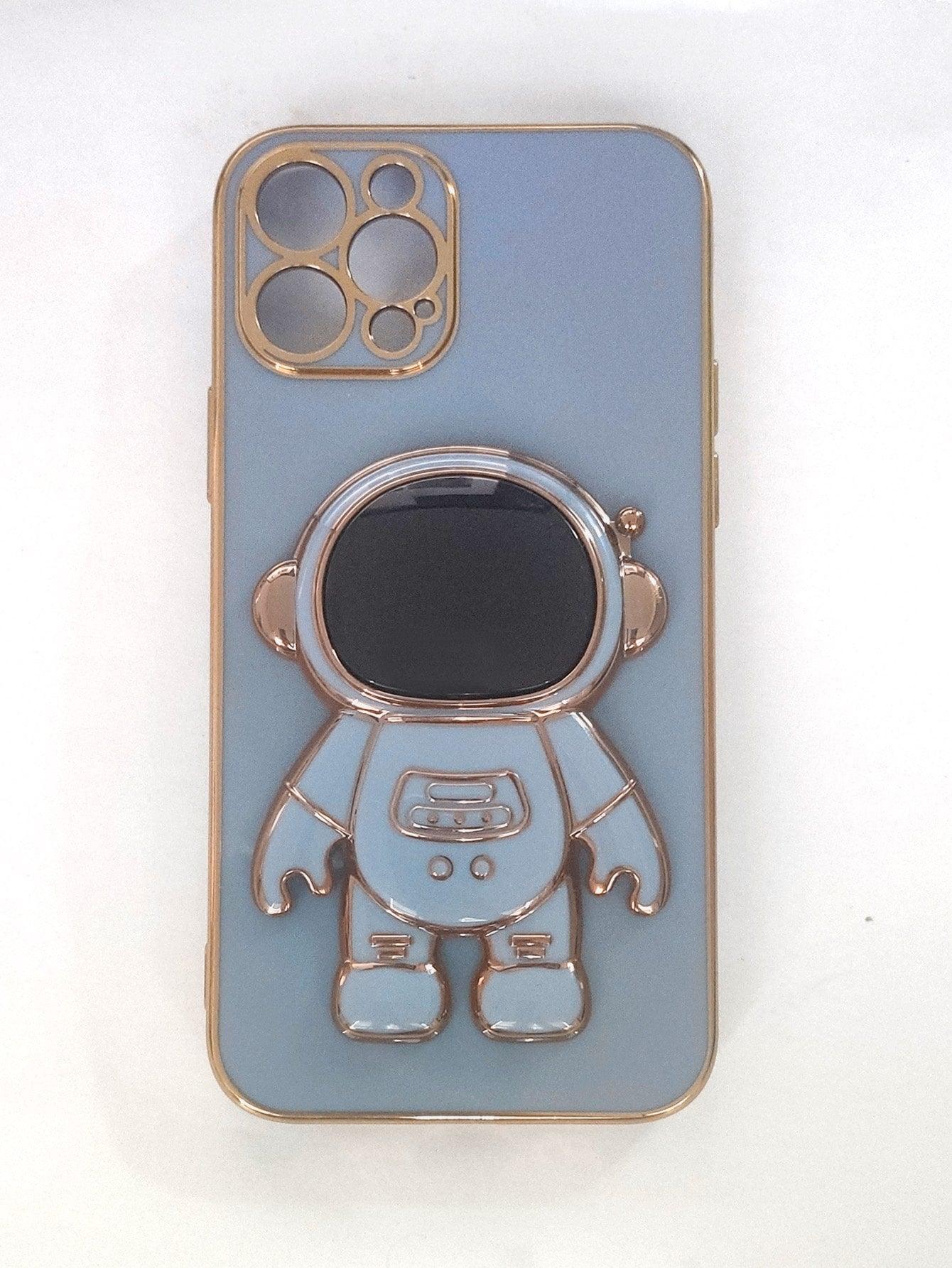 Cartoon Astronaut Decor Phone Case - Lasercutwraps Shop
