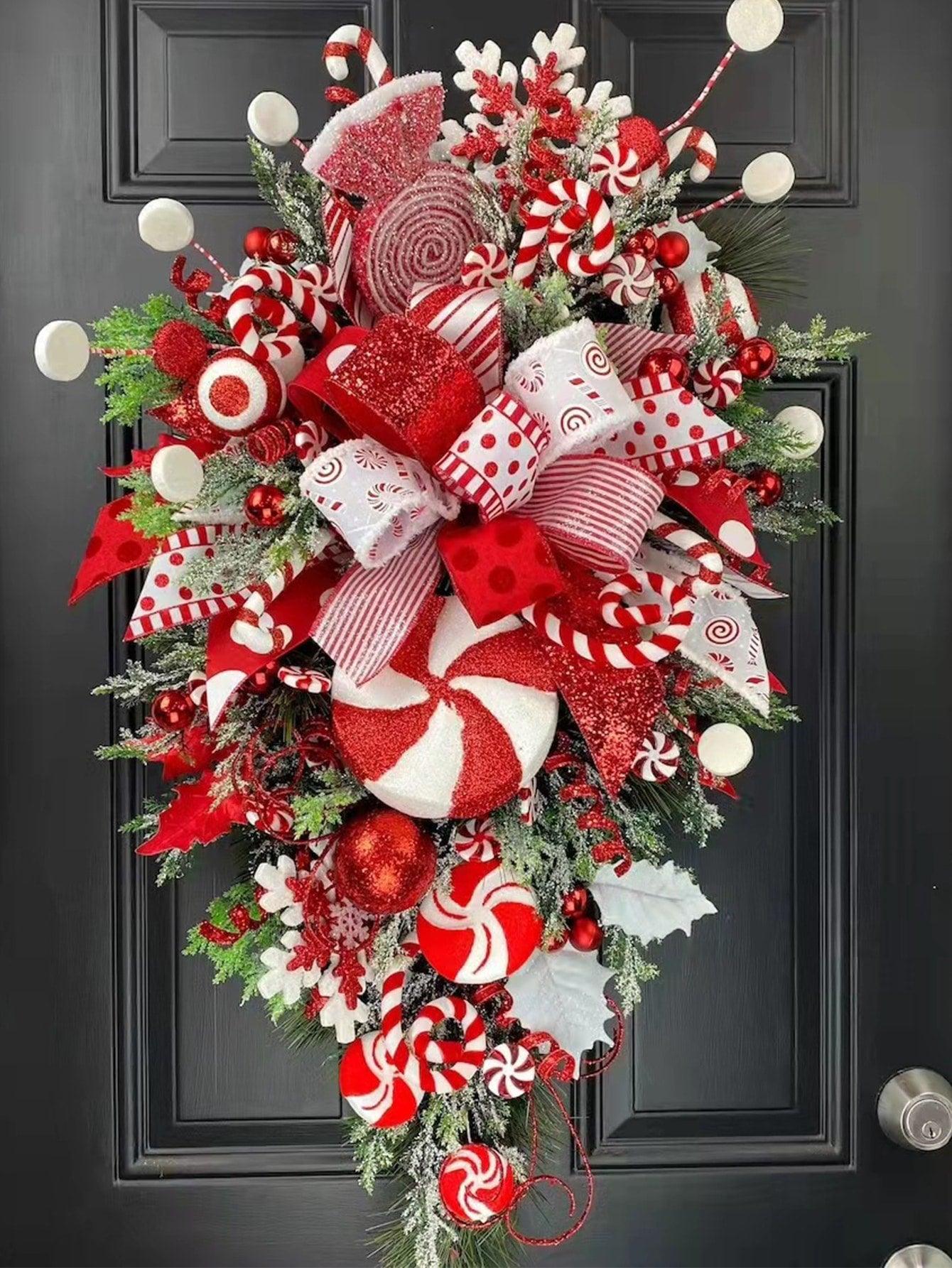 1pc Christmas Wreath Decoration - Lasercutwraps Shop