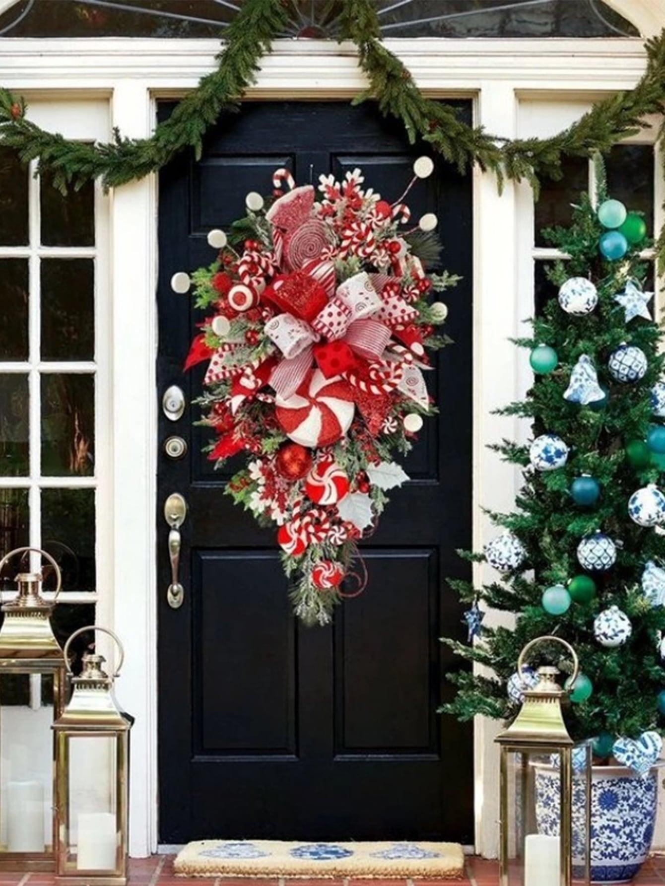 1pc Christmas Wreath Decoration - Lasercutwraps Shop