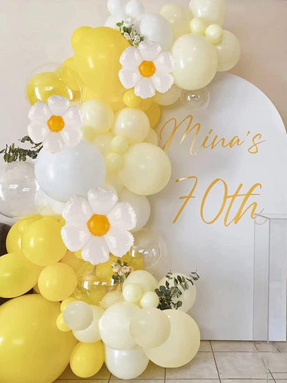 125pcs Flower Design Balloon Garland - Lasercutwraps Shop