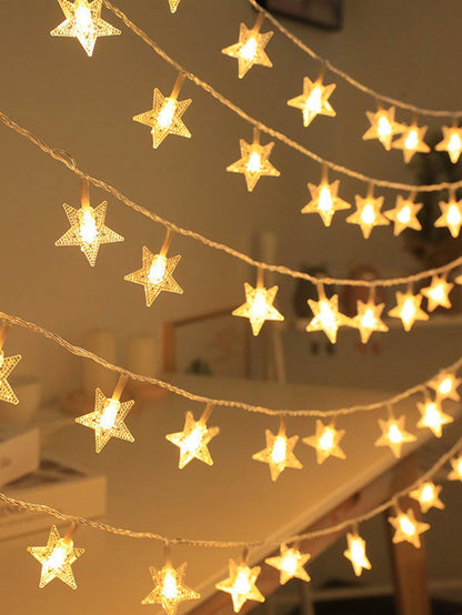 20pcs Star Shaped String Light - Lasercutwraps Shop